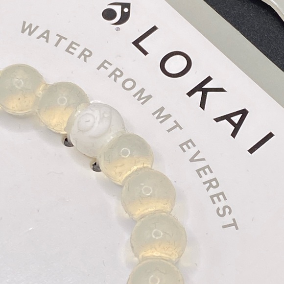 Lokai Water From MT Everest Mud From The Dead Sea High & Low Points Bracelet Med - Picture 3 of 5